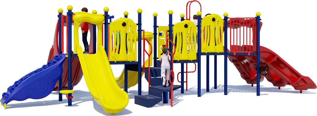 Super Slide Play Structure - Commercial Playground Equipment - American  Parks Company
