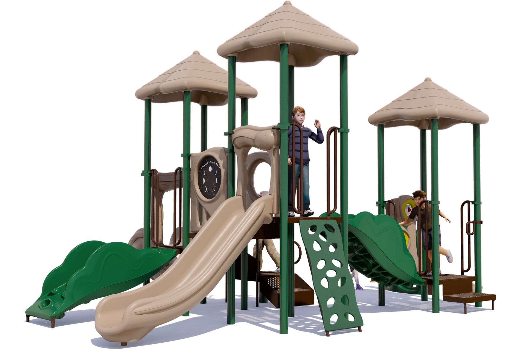 Triple Play - Playground Equipment - Front View