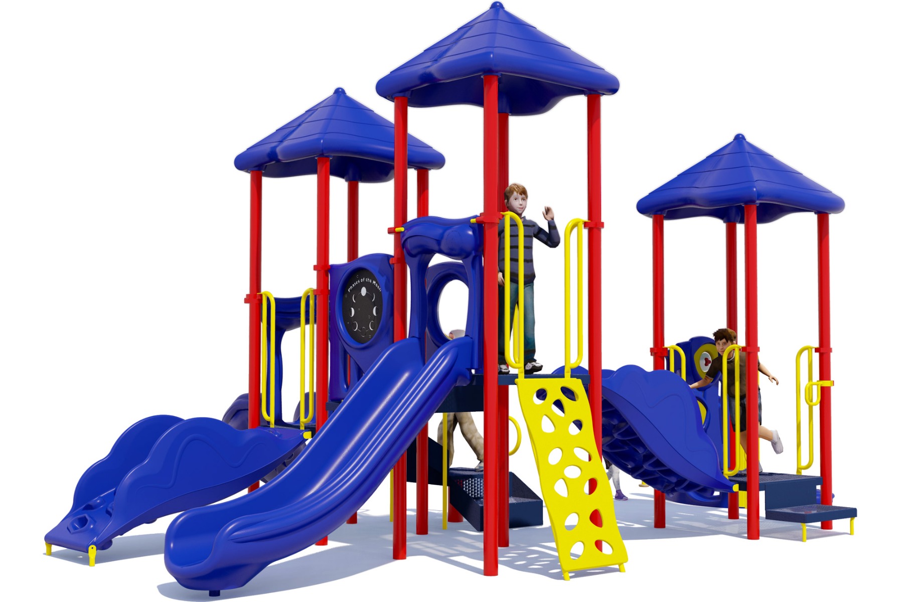 Triple Play - Playground Equipment - Front View