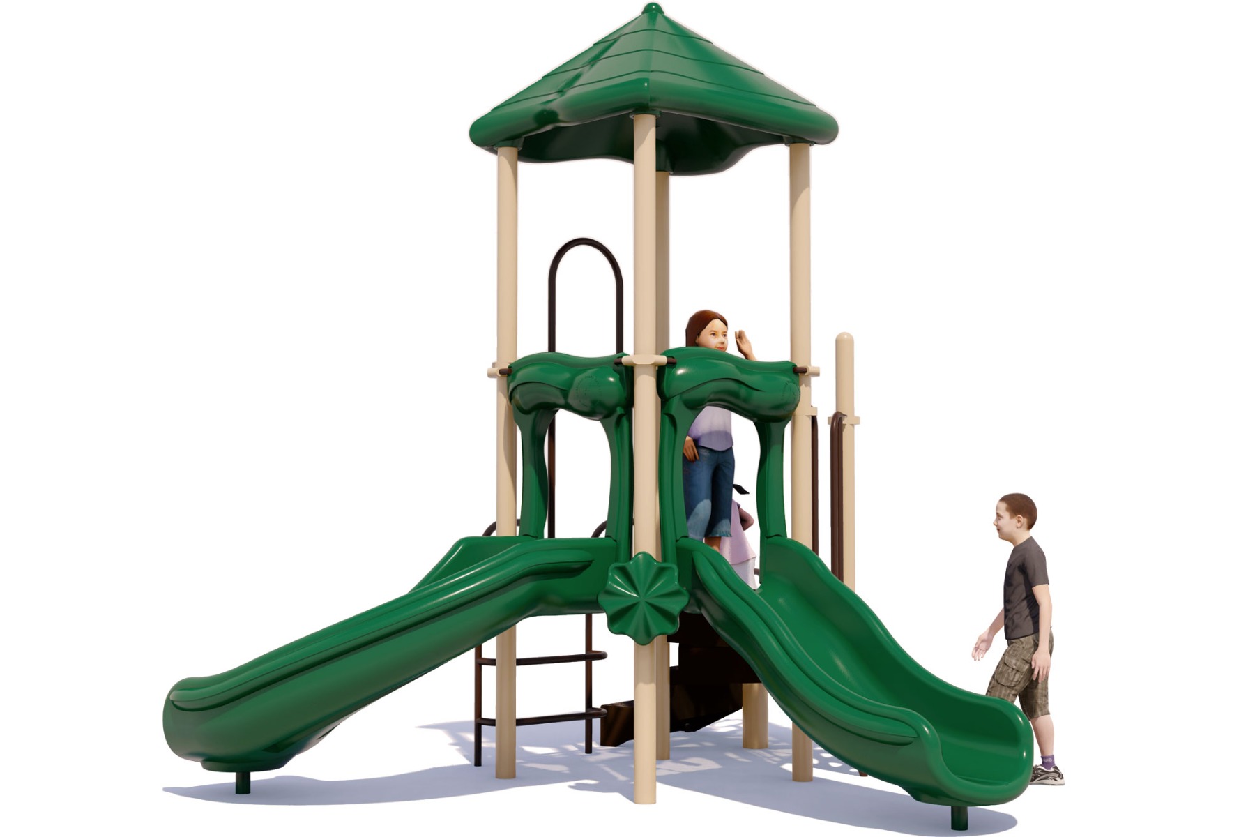 Super Smiles - Front View - Commercial Play Structure