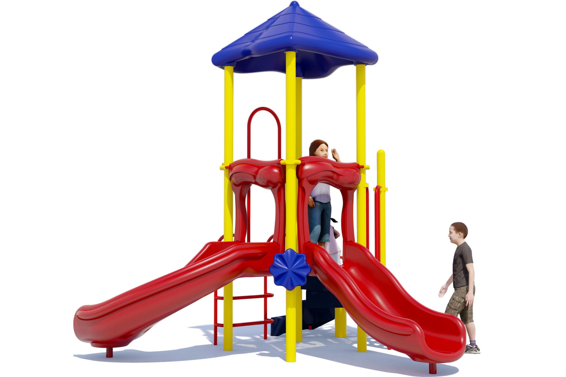 Super Smiles - Front View - Commercial Play Structure