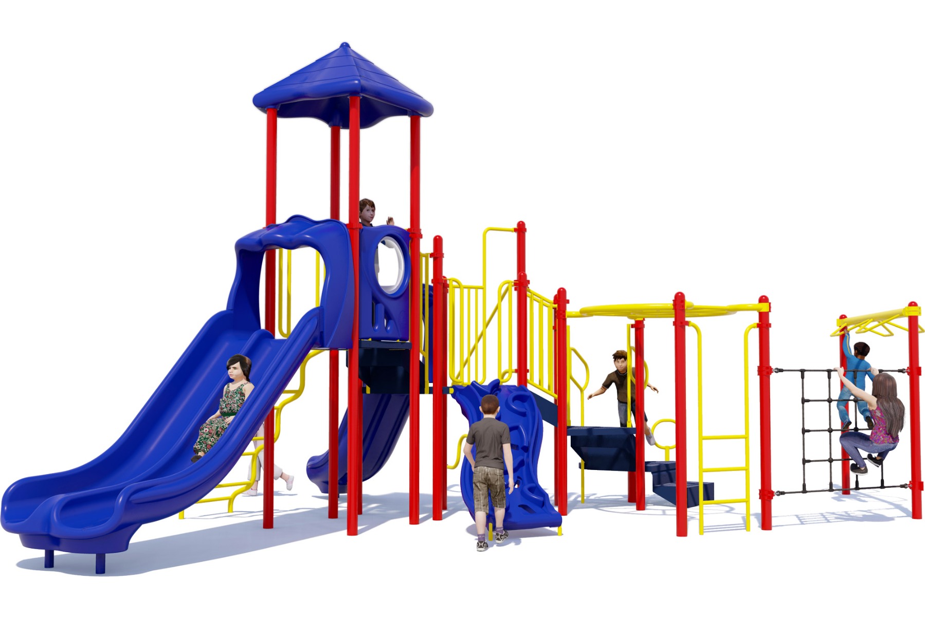 Play by Play - Primary - Front View | Commercial Playground Equipment | American Parks Company