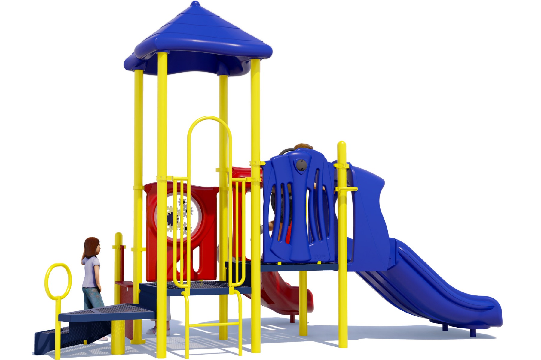 Busy Bee | Rear View | Commercial Play Structure