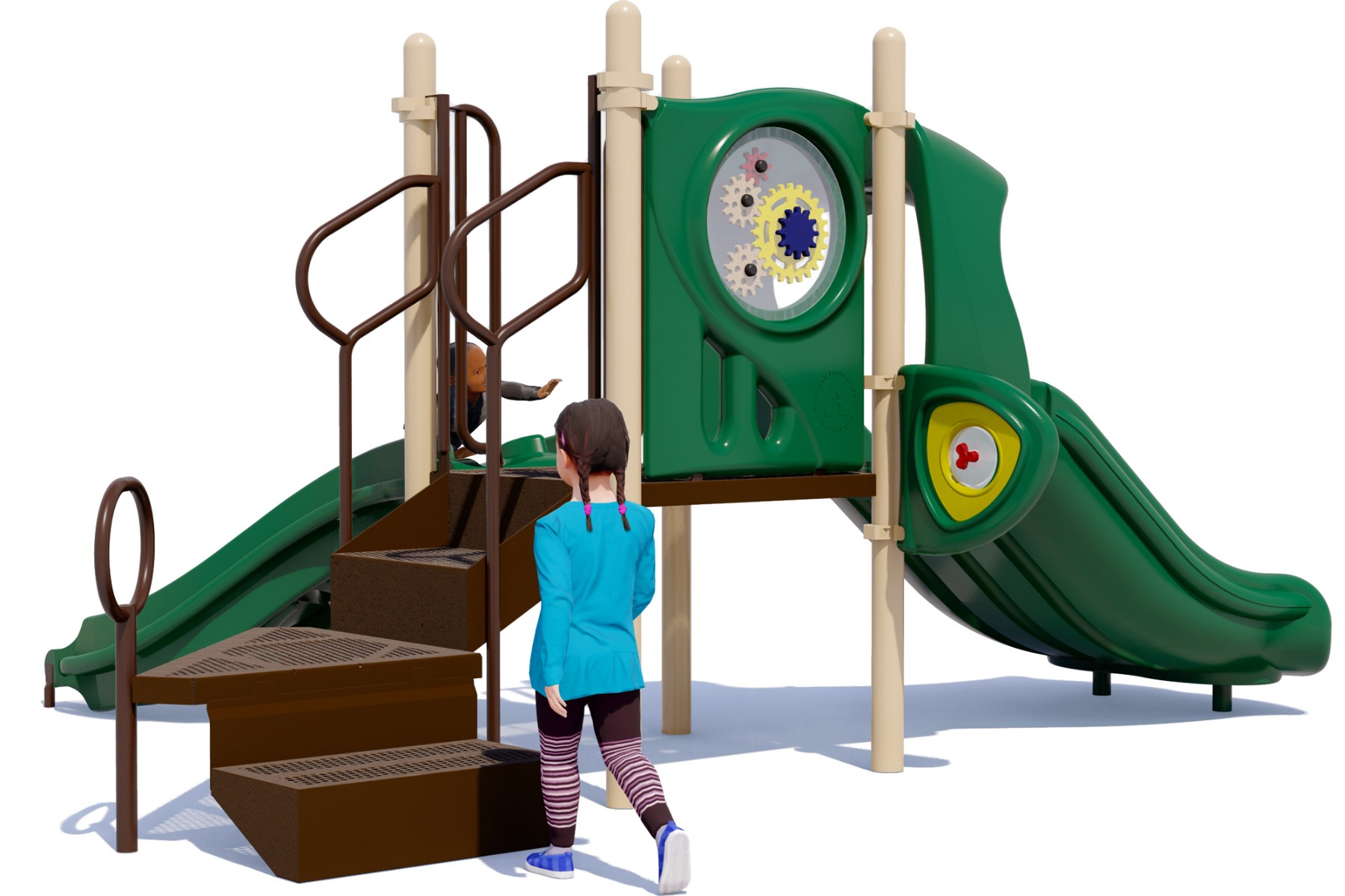 Getting Good Playground Equipment - Natural Color Scheme