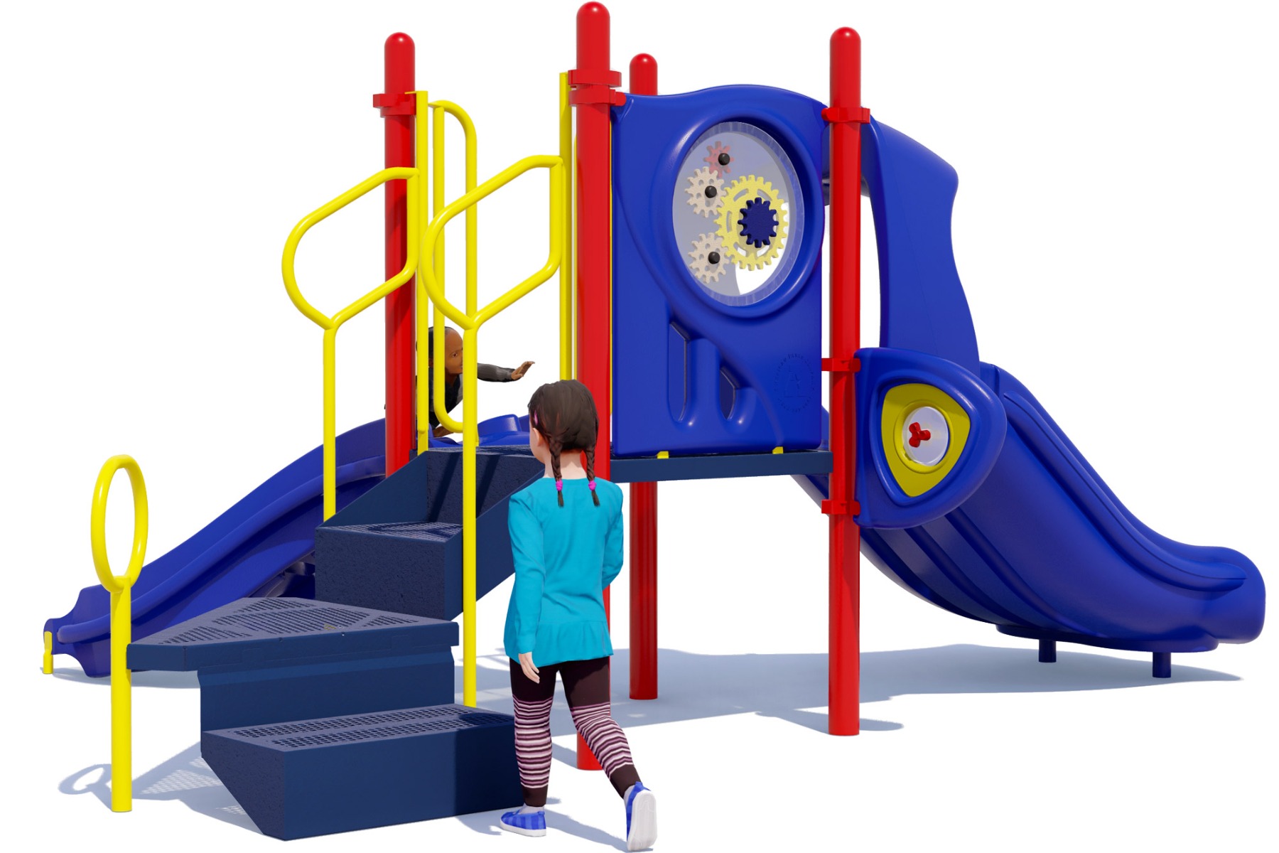 Getting Good Playground Equipment - Primary Color Scheme