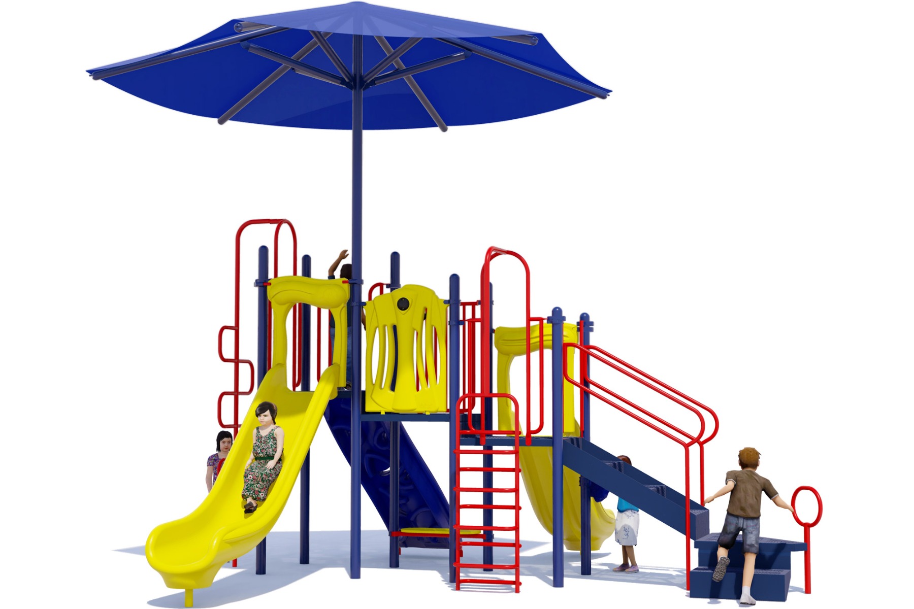 Captain Cool - Commercial Playground Equipment - Primary - Rear