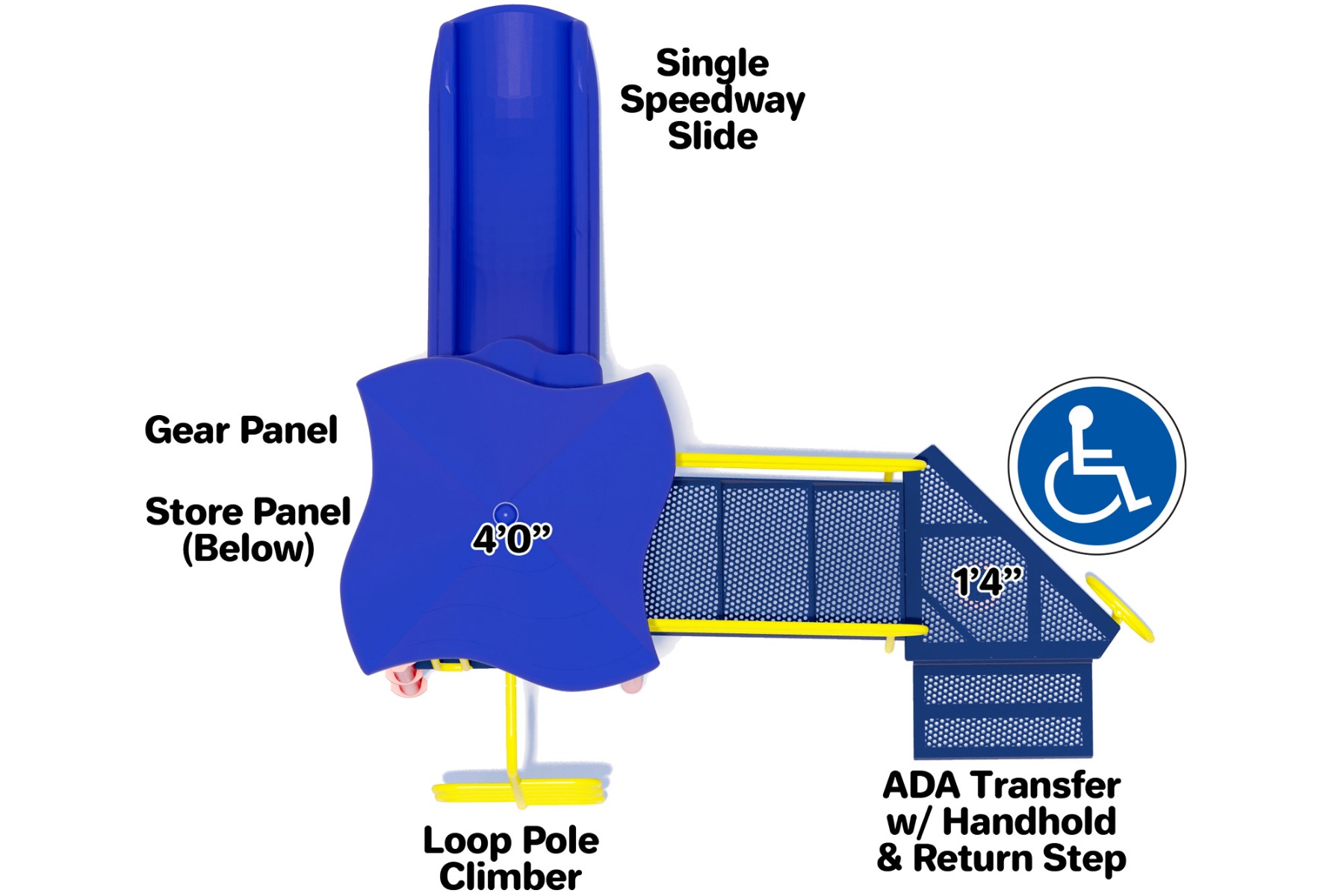 Tator Tot - Primary - Top - Commercial Playground Equipment 