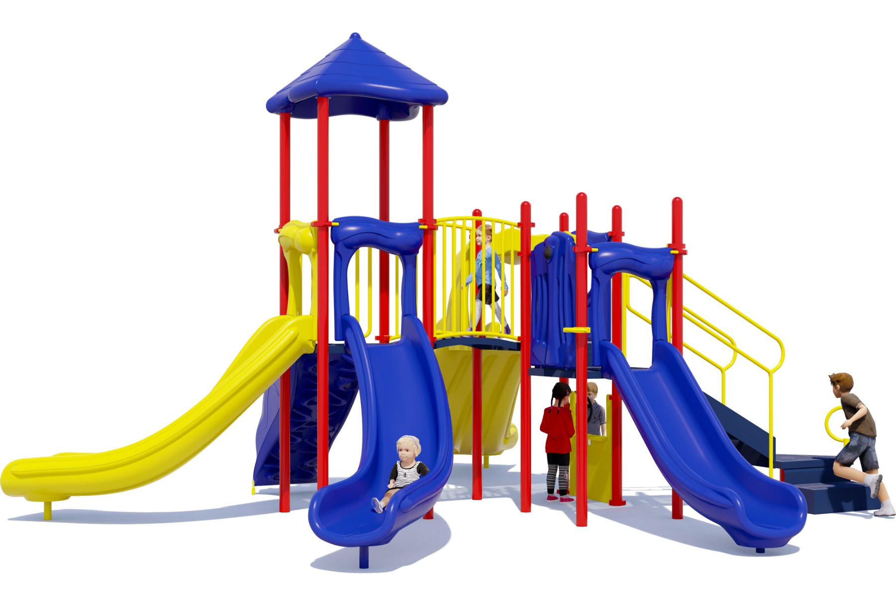 Magic Mountain - Commercial Playground Equipment - American Parks Company - Front