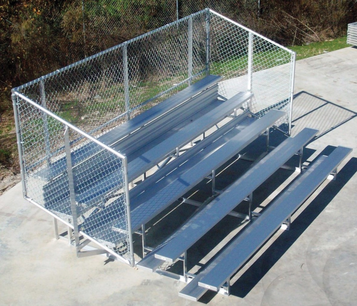 Commercial Playground Equipment Aluminum Bleachers American Parks Company