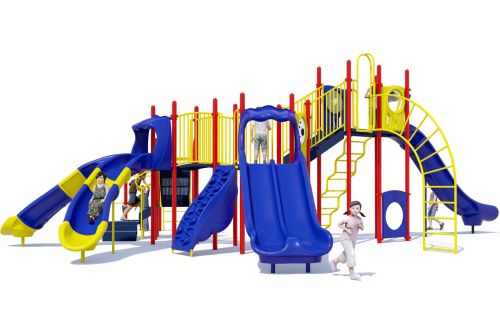 Mighty Majesty Play Structure - Front View - American Parks Company