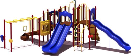 Line Drive - Budget Play Structure - primary Colors - Front