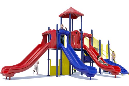 Big Kahuna Commercial Play Structure - Front View