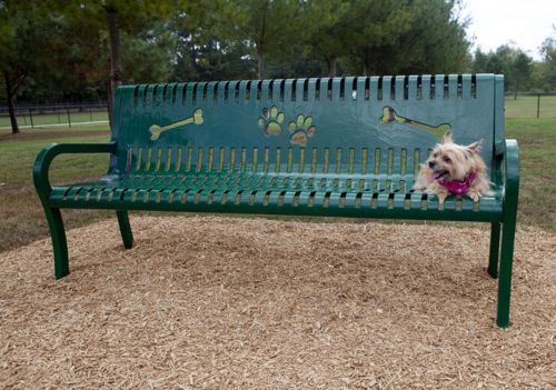 Pooch Perch Bench - Dog Park Equipment - American Parks Company