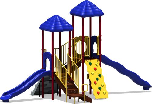 Hall of Fame - commercial playground structure - primary - front